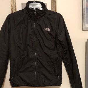NORTHFACE Black zip up super warm jacket